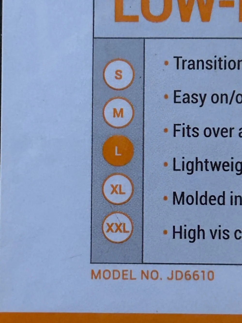 Winter Walking Low-Pro Ice Cleats Traction Aid, Model JD6610